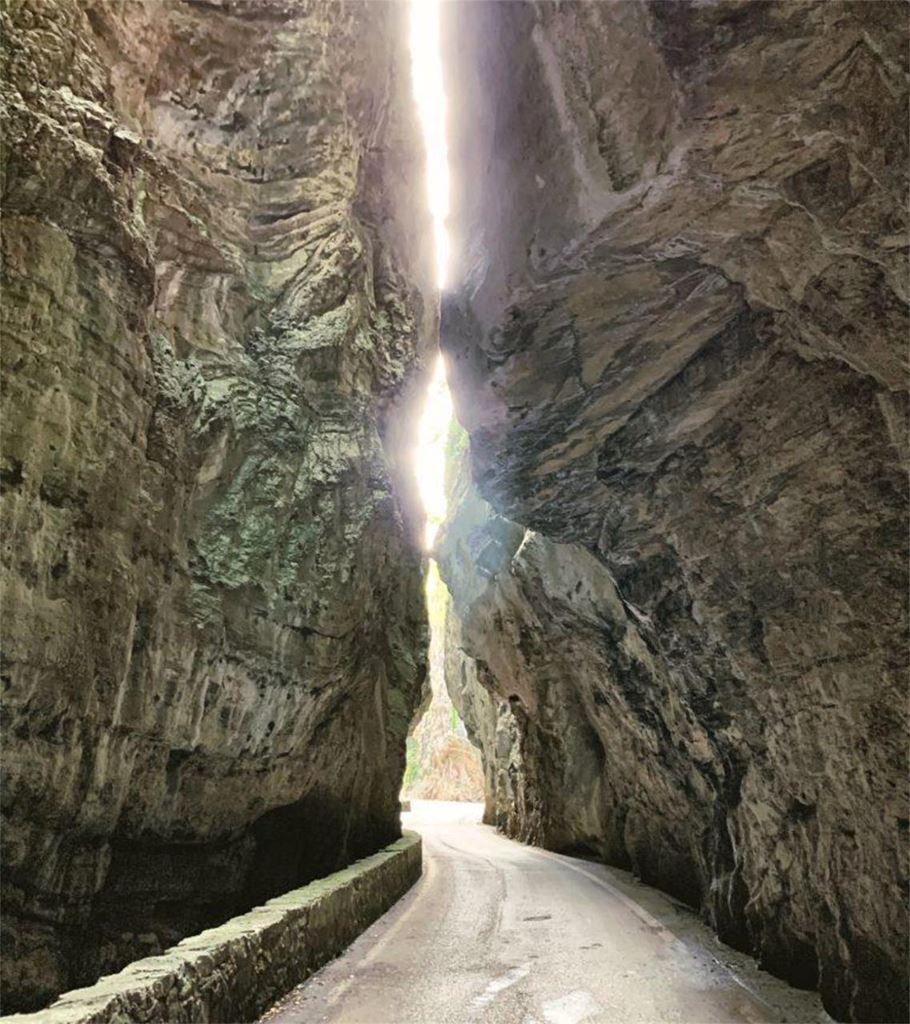 Strada della Forra